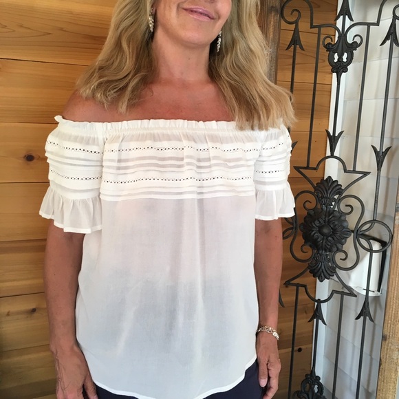 ‼️SOLD‼️PEASANT TOP - Picture 5 of 8